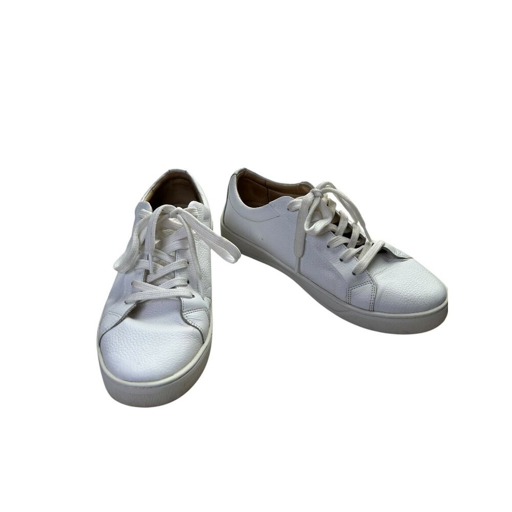 Mercanti Fiorentini Sneakers White Leather Shoes Womens Sz 8 Made in Brazil
